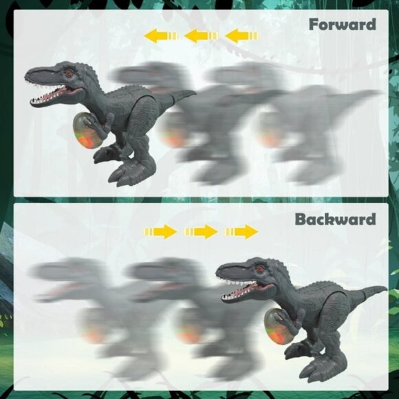 Jurassic Voyage Full Action Dinosaur  RC Remote  🆕📦⌚🏃🏻💨⚡🚚 - Picture 11 of 16